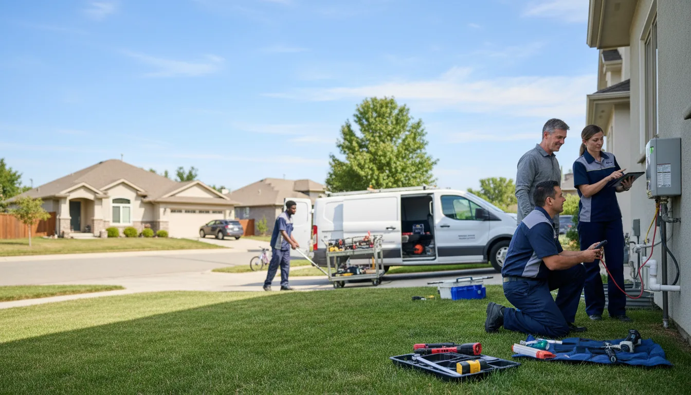 Tankless water heater service in Liberty, PA